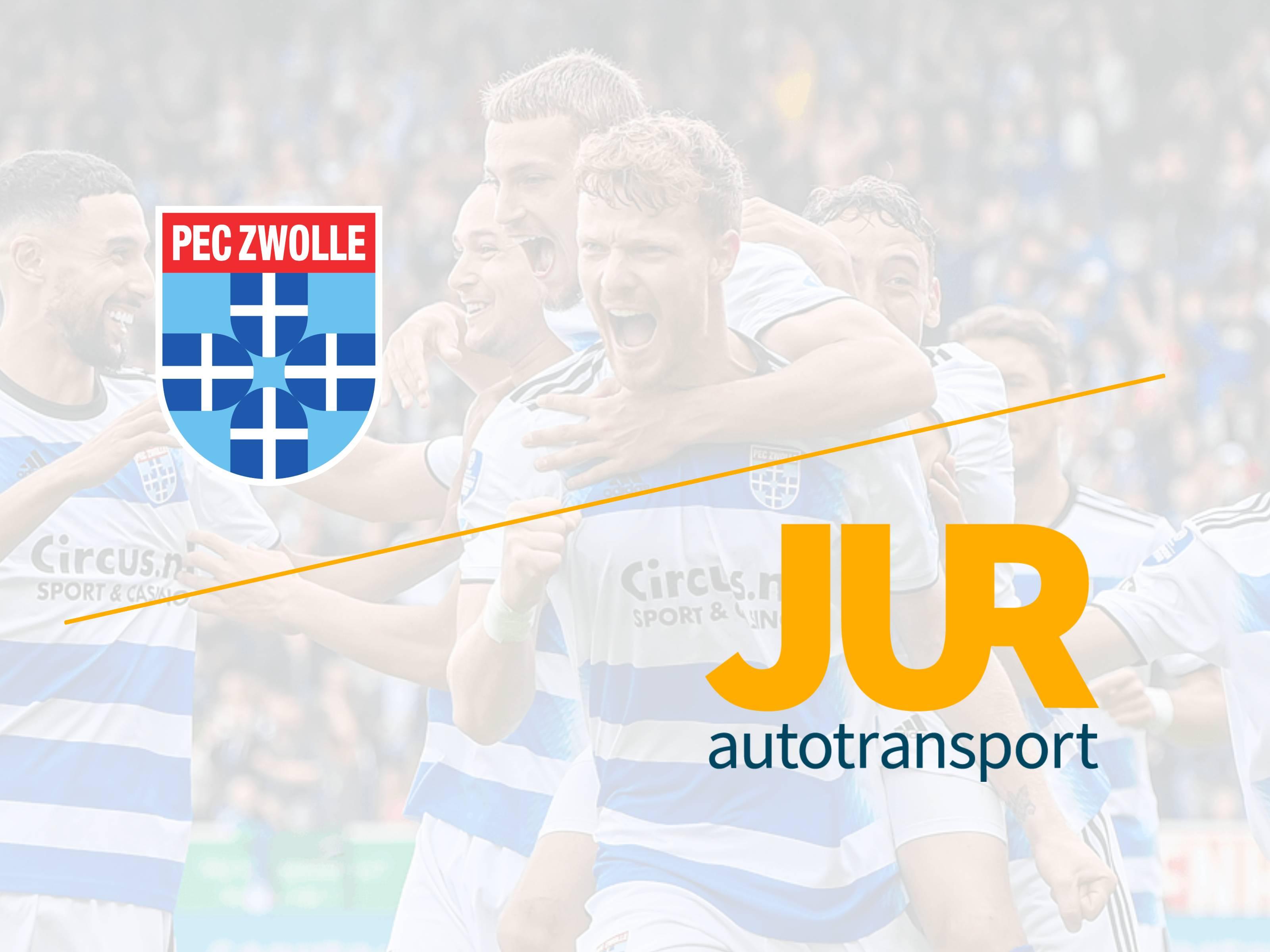 JUR Autotransport wordt trotse sponsor van PEC Zwolle