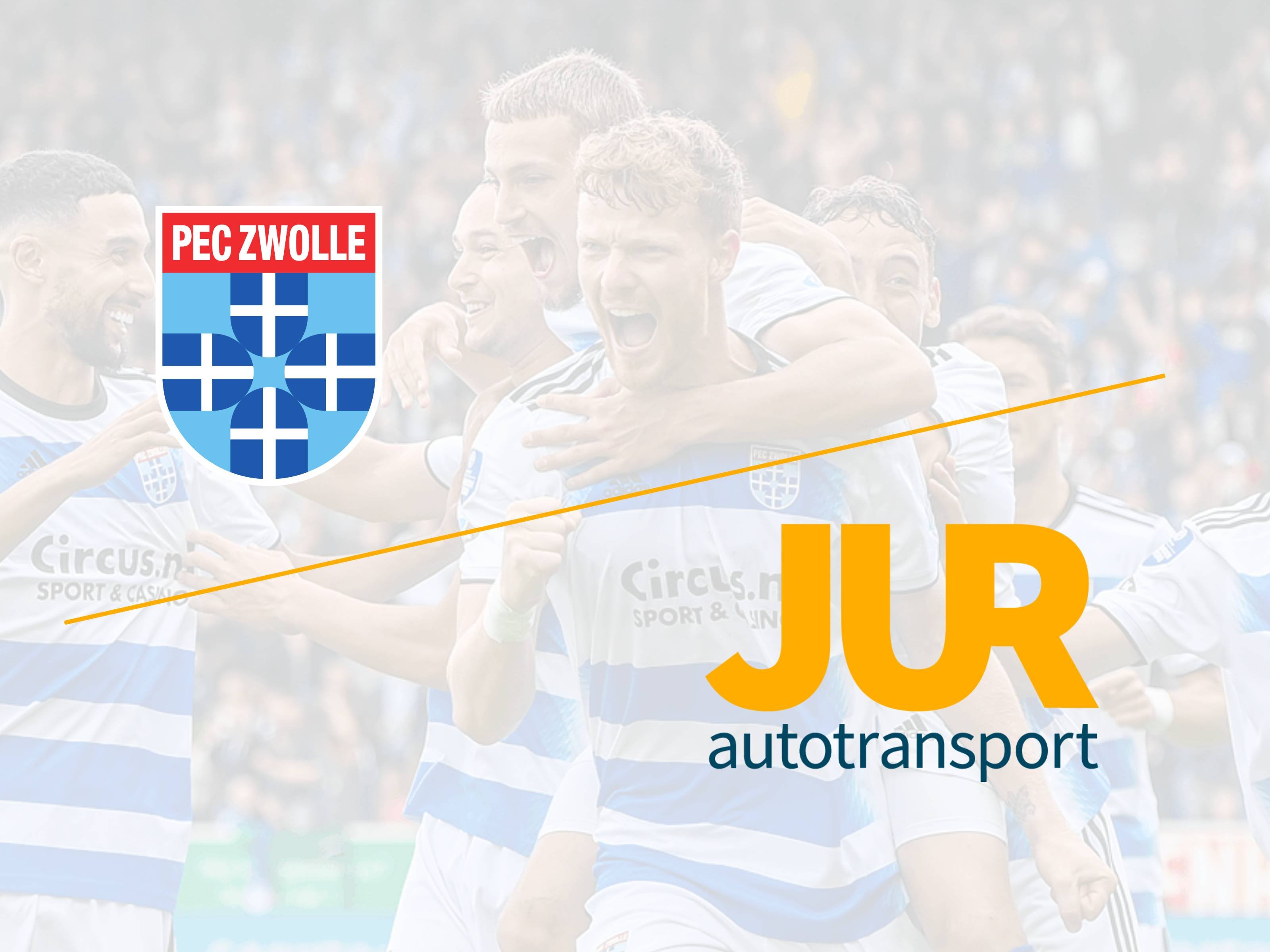 JUR Autotransport wordt trotse sponsor van PEC Zwolle